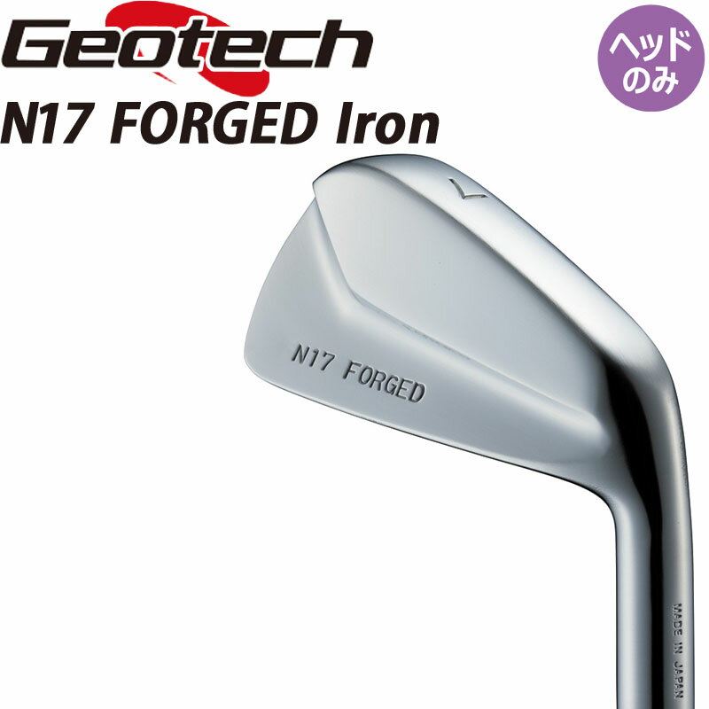 ジオテック プロトタイプ N17 フォージド アイアン 単品 ヘッドパーツ ゴルフパーツ ヘッドのみ販売 Geotech PROTOTYPE N 17 Forged Iron Head Only Parts 23wn