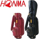 ܴ֥ ץߥ ǥХå CB12104 9 4.4kg    ۥ  ֥å å HONMA GOLF PREMIUM CADDY BAG Black Red 22sp