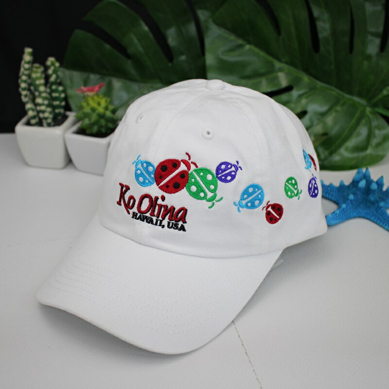 ハワイ コオリナ ゴルフコース コオリナ オリジナル ロゴ入り ゴルフ キャップ　フリーサイズ ボールマーカー付き　LPGAホームコース 国内未発売 18ssのサムネイル