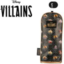 ディズニー ヴィランズ フェアウェイウッド用 ヘッドカバー 73223-430-002 FW用 2025 リンクス ゴルフ Lynx Golf Disney VILLAINS Fairway Wood Head Cover 25at