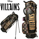 ディズニー ヴィランズ スタンドバッグ 73223-400-010 9.5型 4.5kg 2025 リンクス キャディバッグ Lynx Disney VILLAINS Stand Golf Bag 25at