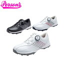 特価品 パーソンズ レディース スパイクレス ゴルフ シューズ PSG2016 ダイヤル式 紐なし MOZ カリカリ 安い LADIES GOLF SHOES ピンク レッド ブラック 練習場