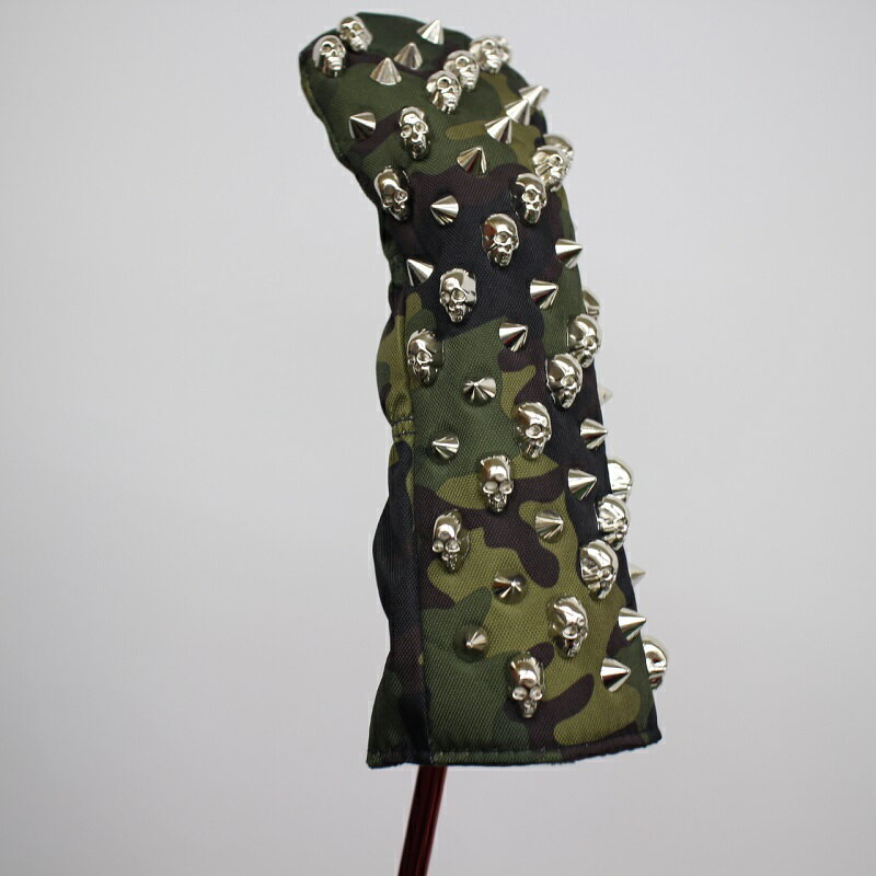 公式店舗 Darkness Skull Stud Golf フェアウェイウッド用ヘッドカバー カモグリーン スカル スタッズ ゴルフ 鋲 ドクロ かっこいい オシャレ トゲトゲ 迷彩 Outposttrade Com 公式店舗 Darkness Skull Stud Golf フェアウェイウッド用ヘッドカバー カモグリーン スカル スタッズ ゴルフ 鋲 ドクロ かっこいい オシャレ トゲトゲ 迷彩 Outposttrade Com