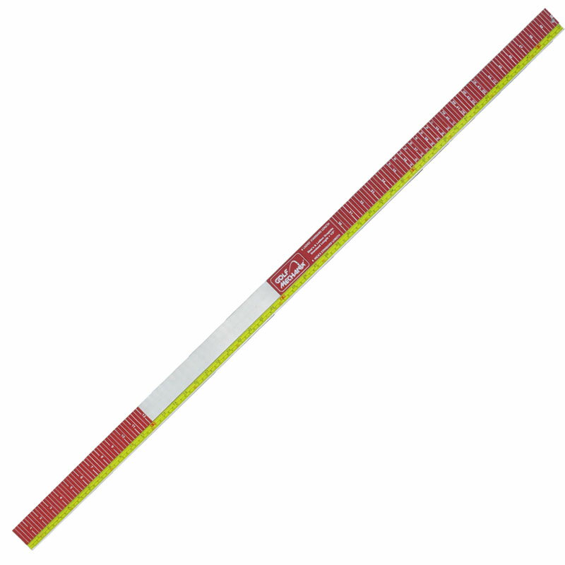 【カスタム用工具】 ゴルフメカニクス デュアルスケール アルミ ルーラー クラブ組立用 測定 計測 工具..