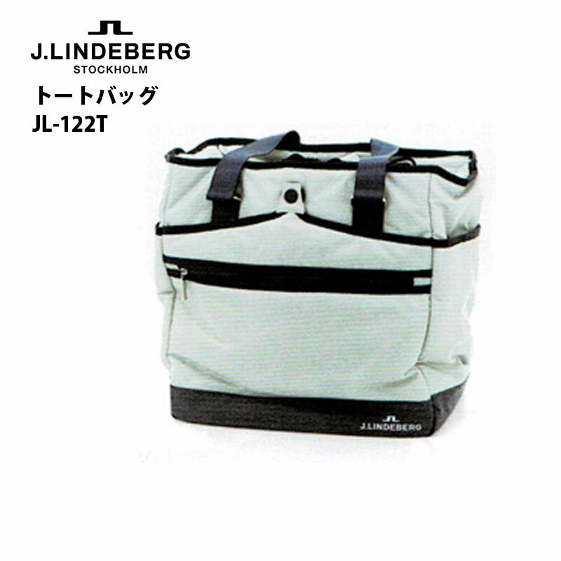 ジェイ・リンデバーグ トートバッグ JL-122t ホワイト、ネイビー、ブラック 2021年 J.LINDEBERG tote bag white navy black 21sp