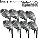 リンクス Lynx PARALLAX Hybrid-X パララックス ハイブリッド アイアン 単品販売 カーボンシャフト 2025 リンクスゴルフ エックス 単品アイアン Hybrid X 25sm