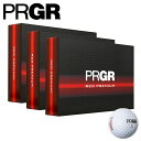 プロギア　レッドプレミアム ゴルフボール 3ダースセット(36球)　赤エッグ　公認球　白　PRGR egg RED PREMIUM GOLF BALL【17aw】