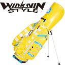 ウィンウィンスタイル エンジョイ ゴルフ パール ニュー スタンドバッグ CB-140 YW イエロー 2025 キャディバッグ WINWIN STYLE ENJOY GOLF Pearl NEW STAND BAG