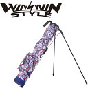 ウィンウィンスタイル ゴー ファイトウィンウィン セルフ スタンドバッグ SSB-003 SV シルバー 柄 フェイス WINWINSTYLE GO FIGHT!WINWIN SELF STAND BAG