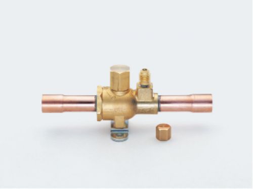 イチネンタスコ TASCO TA281HC-5 ボールバルブ(アクセスポート付)5/8ロウ付