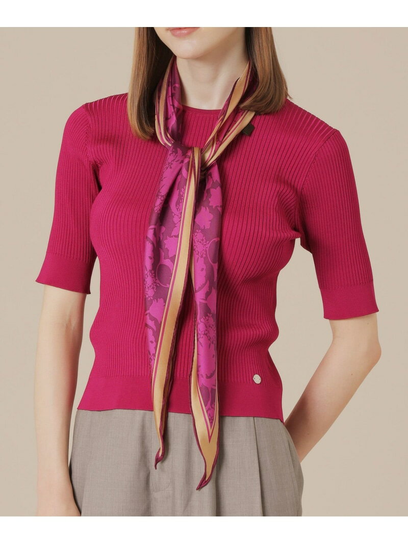 【婦人画報11月号掲載】【Diamond Shape Scarf/ダイヤモンドシェイプスカーフ】バイブリーダイヤモンド..