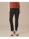 【婦人画報掲載】【Lesbury Easy Pants/レスベリー イージーパンツ】トリコットストレッチクロップトパンツ MACKINTOSH LONDON マ...
