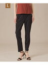 【L】【婦人画報掲載】【Lesbury Easy Pants/レスベリー イージーパンツ】トリコットストレッチクロップトパンツ MACKINTOSH LONDO...