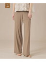 【L】【Lesbury Easy Pants/レスベリー イージーパンツ】トリコットストレッチワイドパンツ MACKINTOSH LONDON マッキントッシュ...