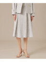 【婦人画報掲載】【BIBURY FLOWER】バイブリーフラワージャカードスカート MACKINTOSH LONDON マッキントッシュ ロンドン スカート ロ...