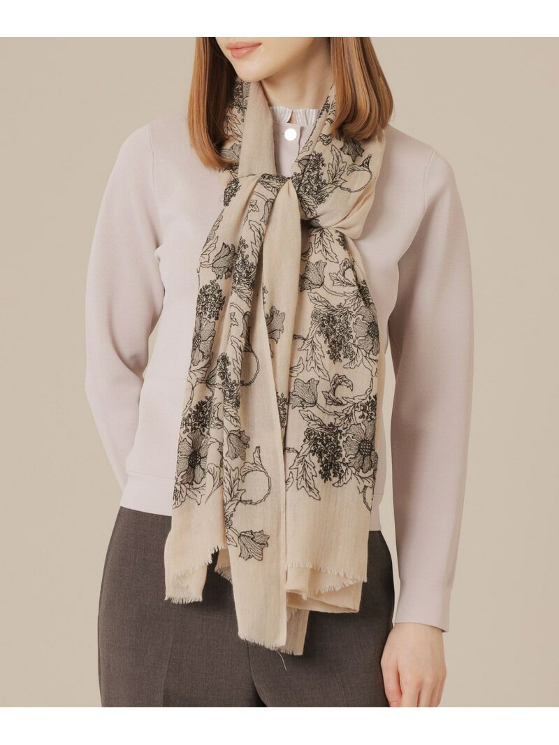 バイブリーエンブロイダリーストール MACKINTOSH LONDON マッキントッシュ ロンドン ファッション雑貨 ..