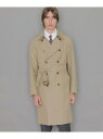 【LEON掲載】【DUNFORD TRENCH】ギャバジントレンチコート MACKINTOSH LONDON マッキントッシュ ロンドン ジャケット アウター トレンチコート ベージュ ネイビー グリーン【送料無料】 Rakuten Fashion