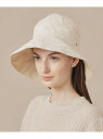 【BIBURY FLOWER】バイブリーフラワーリバーシブルハット MACKINTOSH LONDON マッキントッシュ ロンドン 帽子 ハット ブルー ベージ...
