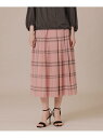 【SALE/32%OFF】コットンポリエステルチェックスカート MACKINTOSH LONDON マッキントッシュ ロンドン スカート ロング・マキシスカート...