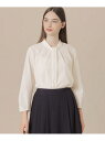 【WEB・一部店舗限定】シアーストライプブラウス MACKINTOSH LONDON マッキントッシュ ロンドン トップス シャツ・ブラウス ホワイト【送料無料...