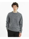 【SALE/18%OFF】メランジ クルーネックニット MACKINTOSH PHILOSOPHY マッキントッシュ フィロソフィー トップス ニット グレー ...