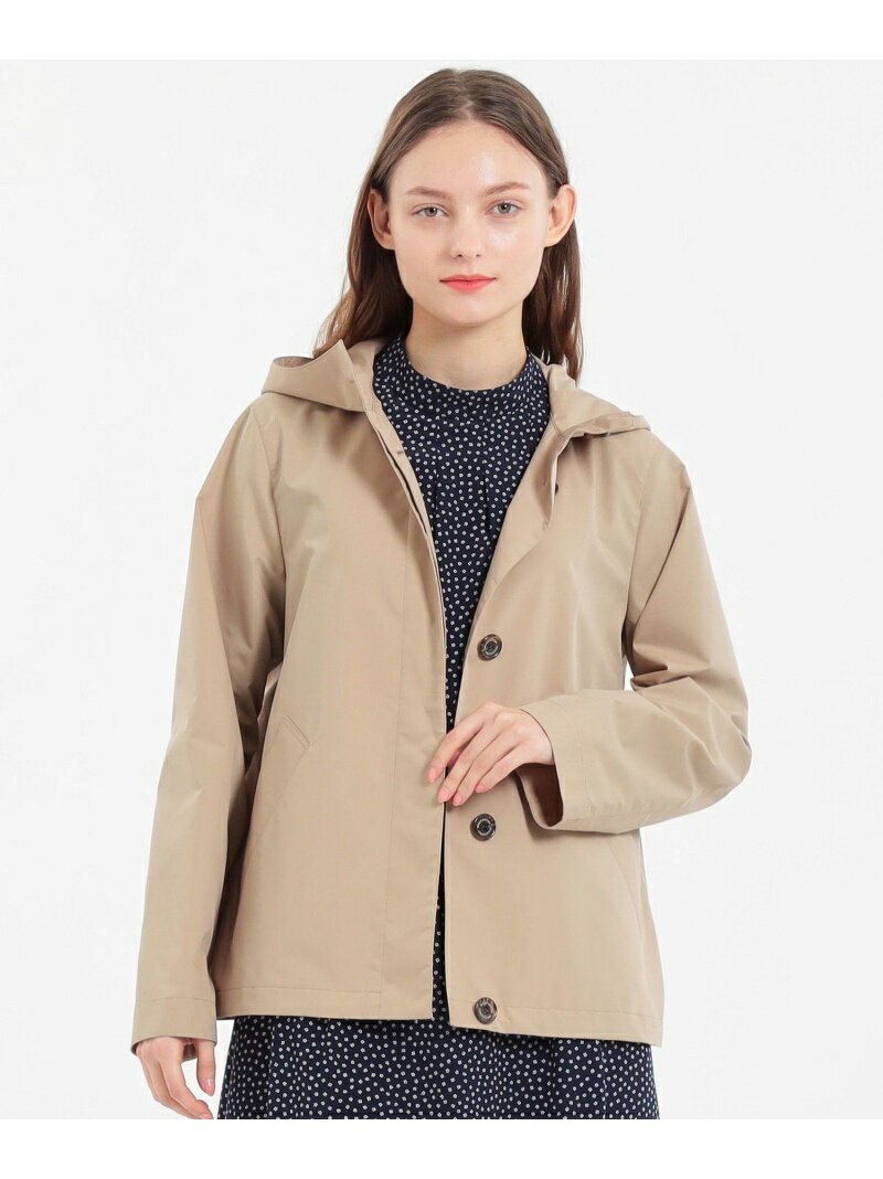 ◆◆【CLUNY(クルニー)】フーデッドブルゾン MACKINTOSH PHILOSOPHY WOMEN マッキントッシュ フィロソフィー ジャケット・アウター ブルゾン・ジャンパー ベージュ ネイビー カーキ【送料無料】[Rakuten Fashion]のサムネイル