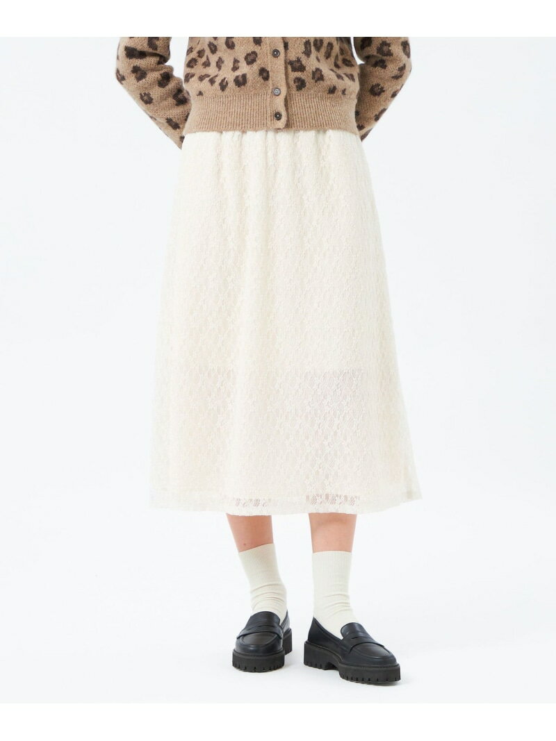 【SALE／18%OFF】フラワーレースフレアスカート MACKINTOSH PHILOSOPHY マッキントッシュ フィロソフィー スカート その他のスカート ホワイト ネイビー【RBA_E】【送料無料】[Rakuten Fashion]