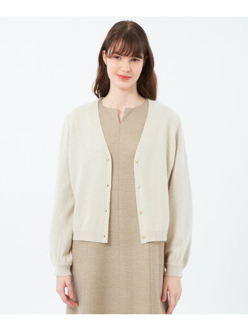 グリッターカーディガン MACKINTOSH PHILOSOPHY マッキントッシュ フィロソフィー トップス ニット ベージュ グレー ネイビー【送料無料】[Rakuten Fashion]