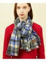 【SALE/17%OFF】ウォッシャブルカシミヤハウスチェックストール MACKINTOSH PHILOSOPHY マッキントッシュ フィロソフィー ファッショ...