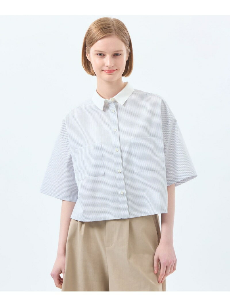 【SALE／26%OFF】ショートクレリックシャツ MACKINTOSH PHILOSOPHY マッキントッシュ フィロソフィー トップス シャツ・ブラウス ブルー オレンジ【RBA_E】【送料無料】[Rakuten Fashion]のサムネイル