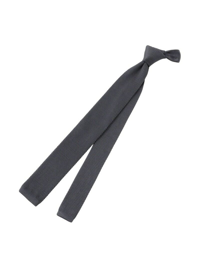 トロッター ニットタイ ドライカノコ MACKINTOSH PHILOSOPHY マッキントッシュ フィロソフィー スーツ・フォーマル ネクタイ・蝶ネクタイ ネイビー グレー【送料無料】[Rakuten Fashion]