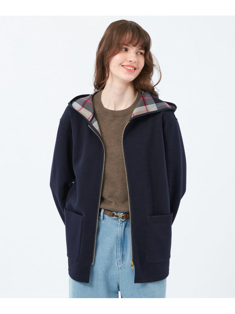 ハウスチェックダンボールコーディガン ミドル MACKINTOSH PHILOSOPHY マッキントッシュ フィロソフィー ジャケット・アウター ブルゾン・ジャンパー ブラウン ネイビー【送料無料】[Rakuten Fashion]