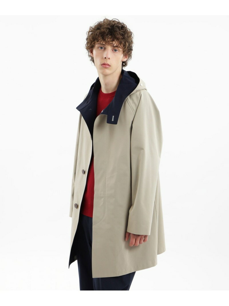 ニュークラシック TIVERTON HOOD ティバートンフード バイカラーストレッチタフタ MACKINTOSH PHILOSOPHY マッキントッシュ フィロソフィー ジャケット・アウター その他のジャケット・アウタ…