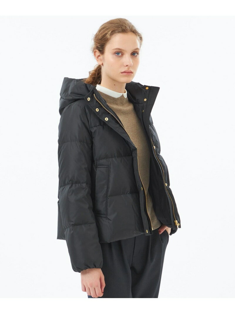 【WEB&一部店舗限定】グロッシーショートダウン MACKINTOSH PHILOSOPHY マッキントッシュ フィロソフィー ジャケット・アウター その他のジャケット・アウター ブラック ベージュ【送料無料】[Rakuten Fashion]