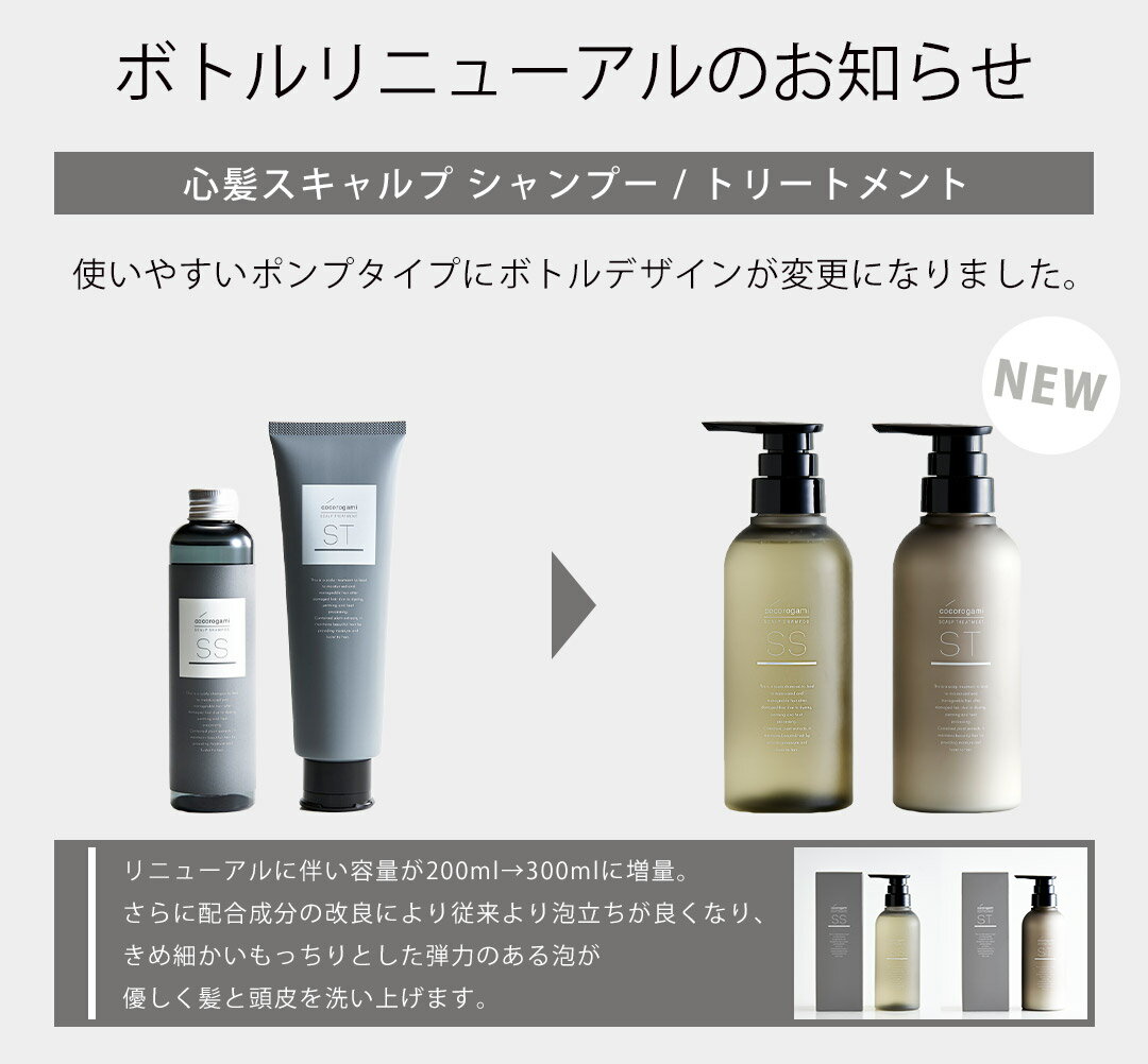 心髪 スキャルプ シャンプー トリートメント セット cocorogami Scalp Toner apish 頭皮 保湿 乾燥対策 しっとり スカルプ 頭皮ケア 送料無料 うるおい 頭皮トラブル ツヤ スキャルプトナー 美容室専売 くせ毛 あす楽 300ml 300g 3