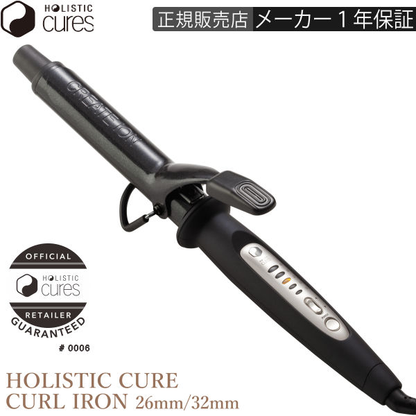  |Cg12{ y    zXeBbNLA J[AC 32mm 26mm CCIC-G7208B CCIC-G7210B HOLISTIC CURE CURL IRON CREATE Re wAAC lC  COp x X^CO wAAW wAZbg ʔ̃TCg