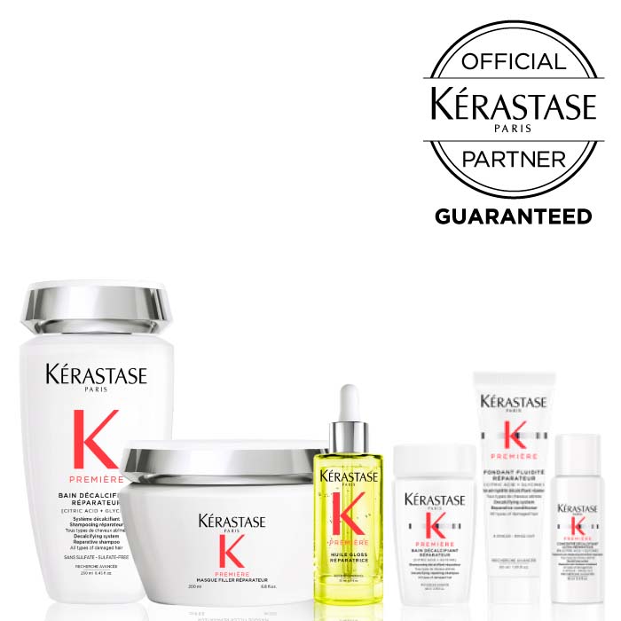   KERASTASE ケラスターゼ PM PREMIERE バン デカルシファイ 250ml マスク RAC リペア 200ml ユイルルミエール リペア 30ml バン デカルシTS フォンダンフルイリDLX ダメージ R コンサンDLX