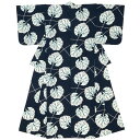 【クリアランス50%offクーポン】9/13~15浴衣 レディース 紺 ネイビー 蕗 フキ よろけ縞 雨縞 綿 夏祭り 花火大会 女性用 仕立て上がり【Sサイズ】 フリーサイズ 送料無料