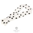 【20%OFF◎全品クーポン最大1000円OFF】6/28~7/12 9:59まで半襟 半衿 粋と粋 白 黒 かすり水玉 ドット 正絹 日本製 和装小物 カジュアル 着物 和服 和装