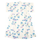 【先着200名限定】クーポンで50%OFF!7/13~16 23:59までレディース浴衣 Macle by bonheur saisons マクレ 薄茶色 ベージュ 水色 ブルー 紫色 朝顔 あさがお 花 綿麻 ボヌールセゾン 夏祭り 花火大会 女性用 仕立て上がり 30代 40代 ママ 大人浴衣 フリーサイズ 送料無料