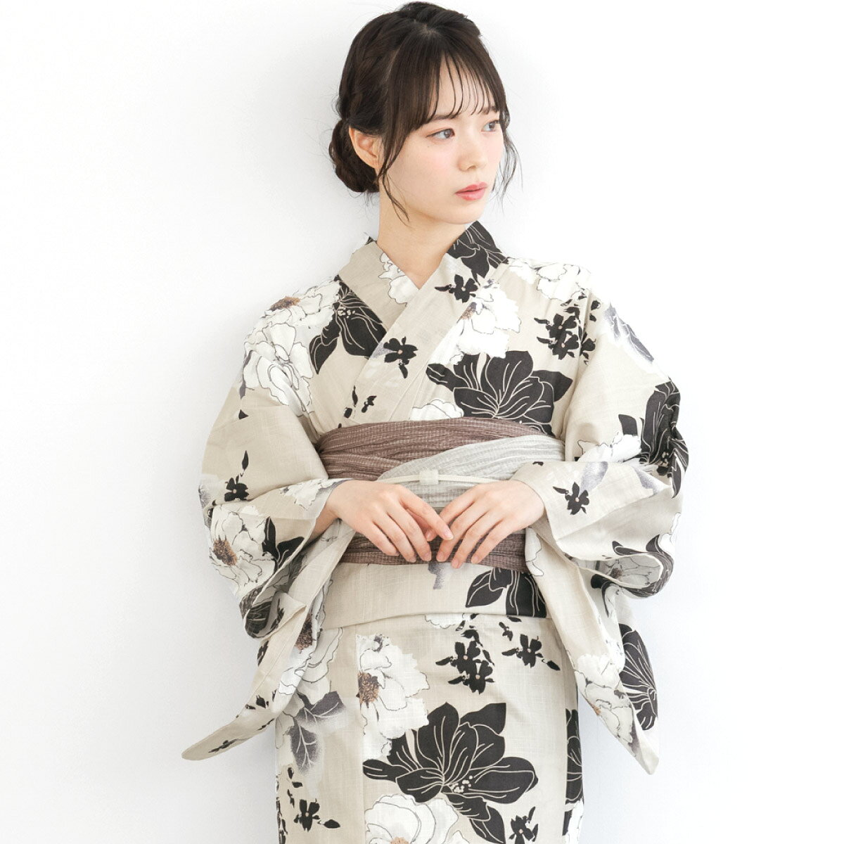 楽天市場】椿（柄牡丹,向日葵）（浴衣セット｜和服）：レディース