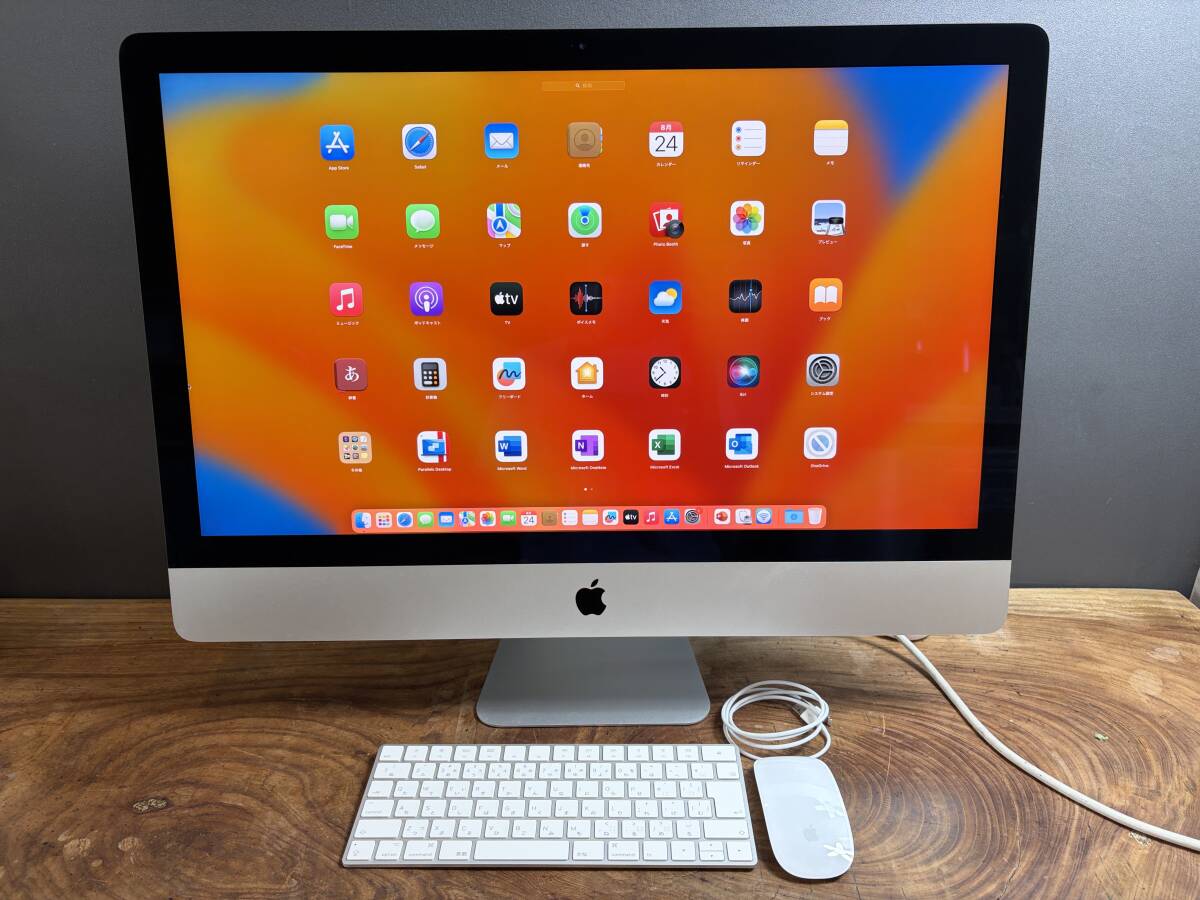 【中古】送料無料［美品］Apple iMac Retina 5K 27インチ（2017）/ Core i7 4.2GHz...