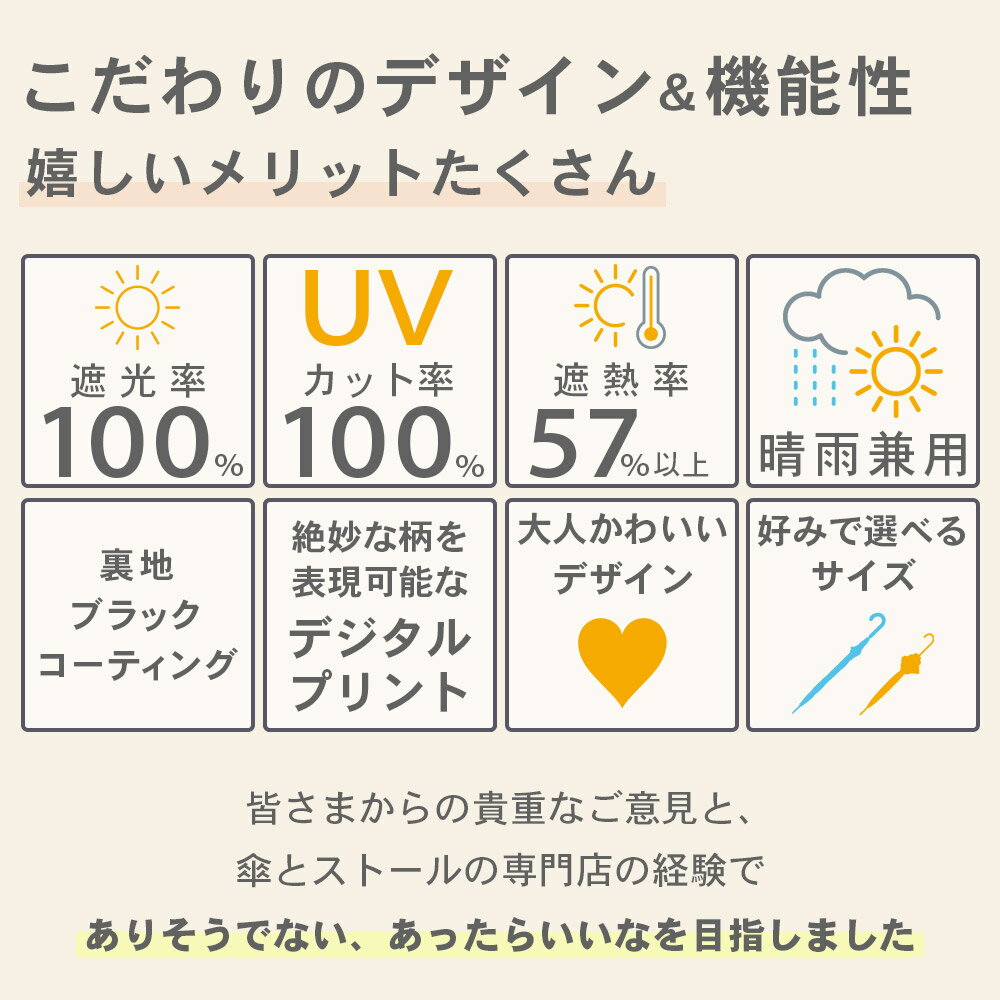 日傘 完全遮光 ショート傘 親骨50cm レース柄 デザインシリーズ 【送料無料】遮光率100% UV遮蔽率100% 撥水加工 雨傘 紫外線カット UVカット ブラックコーティング 晴雨兼用 遮熱 7302【ギフト】