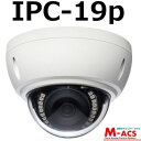 あすつく IPC-19p (IPC-19 後継機) フルHDドーム型 IPネットワークカメラ ソリッドカメラ SolidCamera