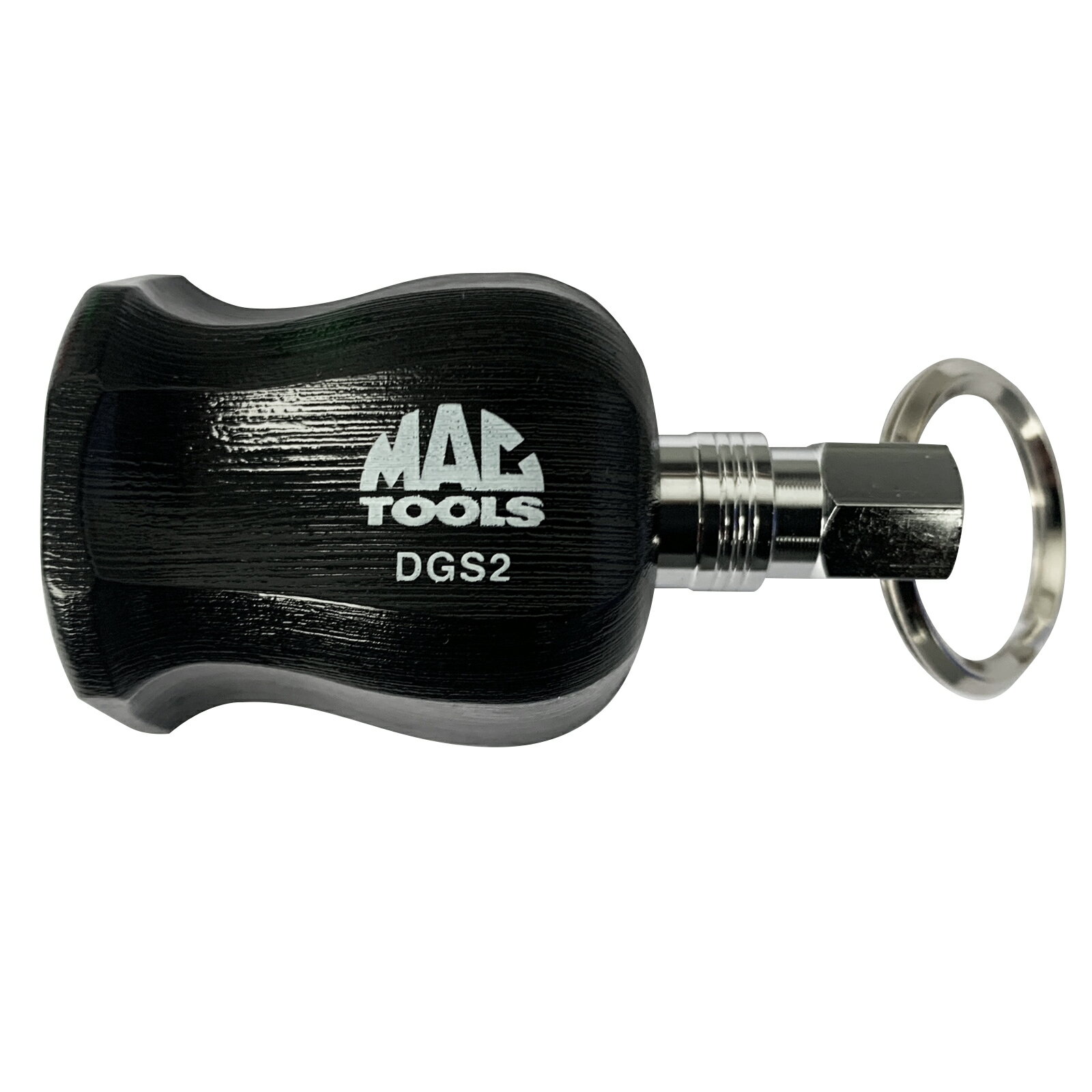 MAC TOOLS ペンタグリップドライバーグリップキーリング ブラック KHDGS2
