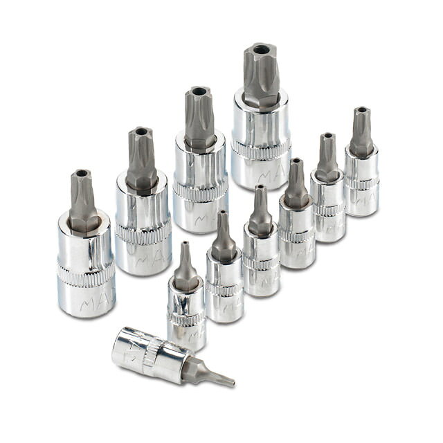 Rakuten - MAC TOOLS（マックツールズ） 11Pc. 5Pt. 星形タンパープルーフソケットセット SMXTSH11B