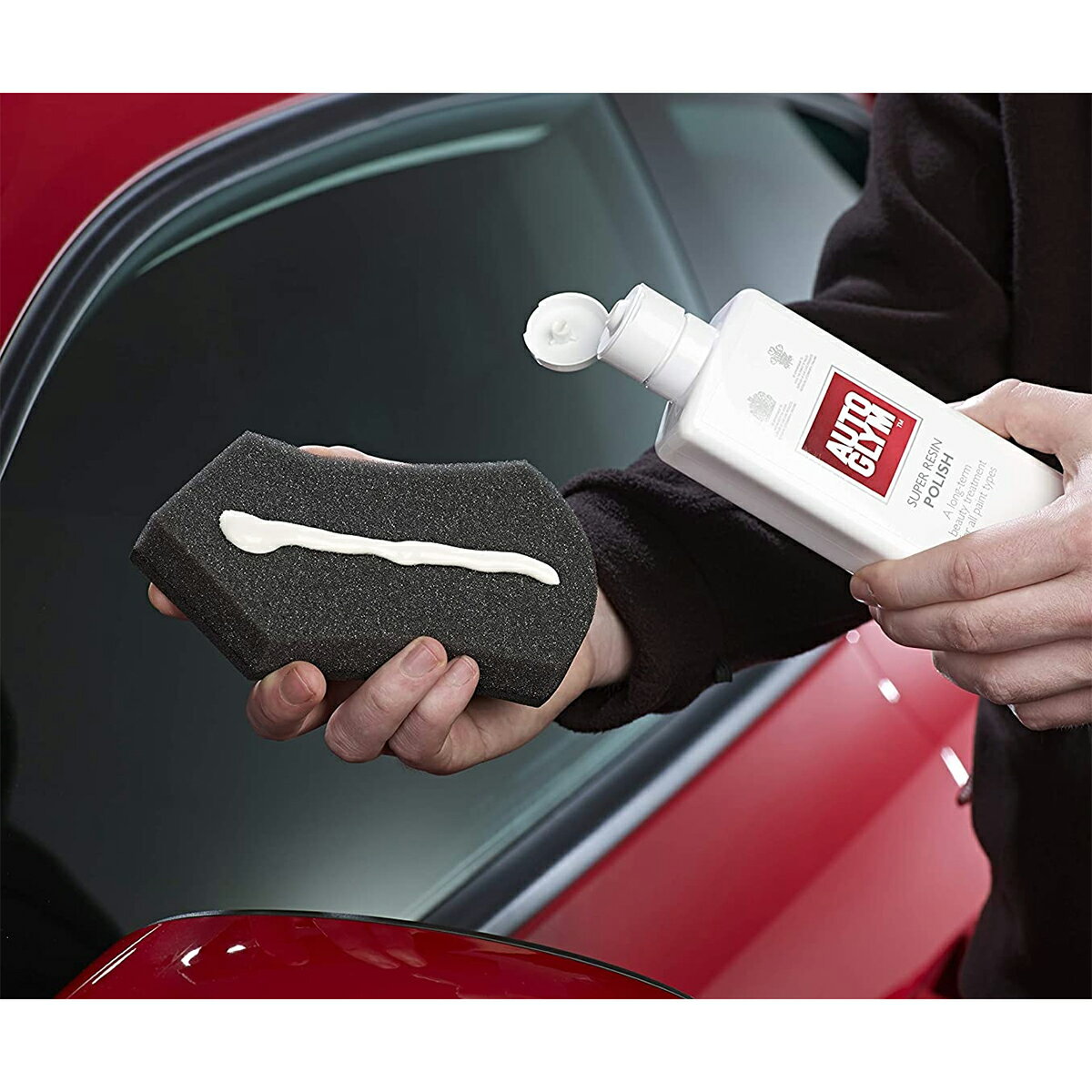 オートグリム スポンジ 車 コーティング パーフェクト・ポリッシュ・アプリケーター 液剤塗布用特殊スポンジ(2個入) 簡単 スピーディー 20APPAPP