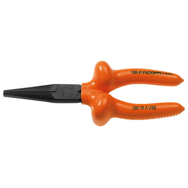 Rakuten - FACOM（ファコム） 絶縁インシュレーテッド・フラットノーズプライヤー 188.16AVSE