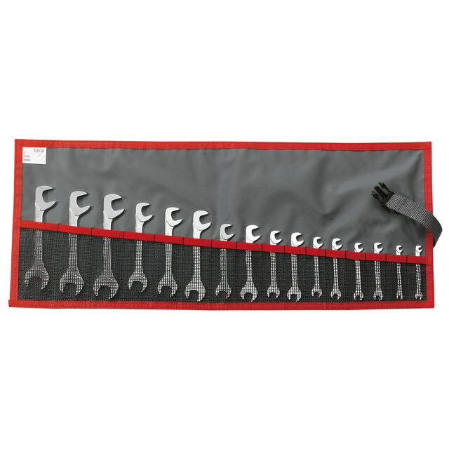 Rakuten - FACOM（ファコム） 16pc. メトリック・ヒンジドオープンエンドレンチセット 34.JL16T