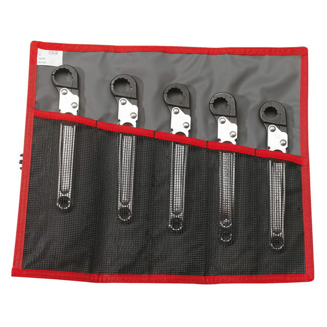 Rakuten - FACOM（ファコム） 5pc. メトリック・ラチェット・フレアナットレンチセット 70A.JE5T